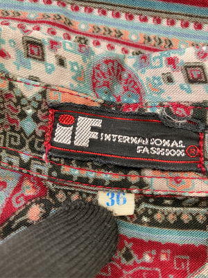 IF international fashion/シャツ/ブラウス/トップス/レッド/36