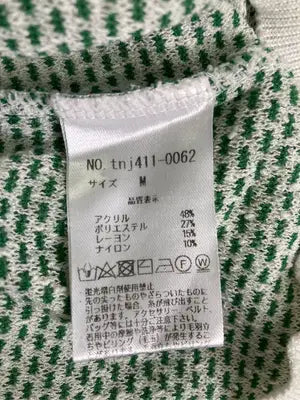 TINA:JOJUN/ティーナジョジュン/Tシャツ/カットソー/トップス/ライトグリーン/M