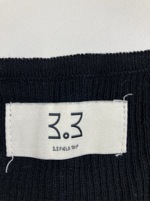 3。3/カーディガン/ボレロ/トップス/ブラック/F