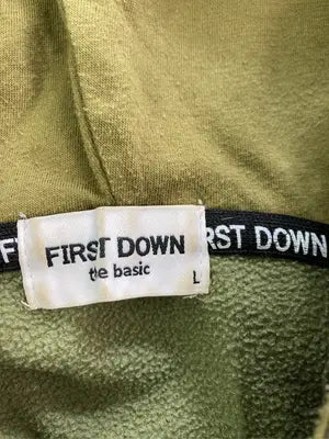 FIRST DOWN/ファーストダウン/パーカー/トップス/カーキ/L