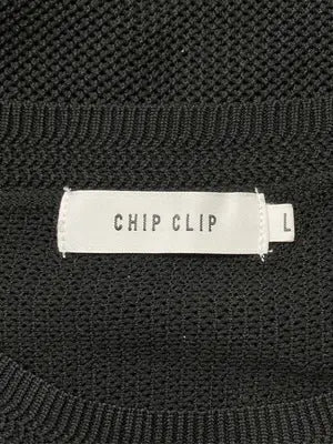 Chip Clip/チップクリップ/ニット/セーター/トップス/ブラック/L