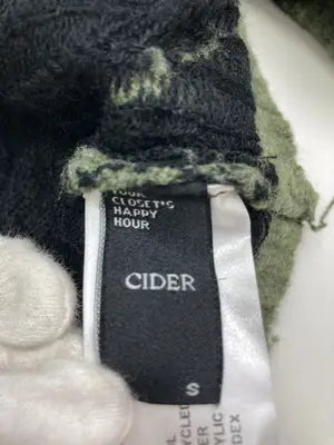 CIDER/サイダー/ニット/セーター/トップス/カーキ/S