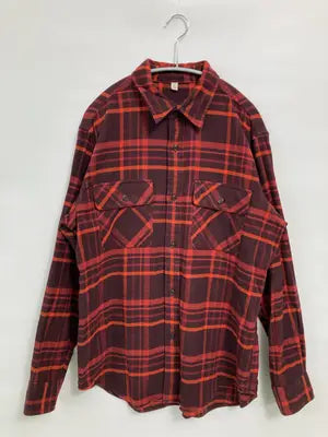 UNIQLO/ユニクロ/シャツ/ブラウス/トップス/レッド/L
