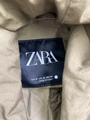 ZARA/ザラ/ナイロンジャケット/ジャケット/アウター/ブラウン/EUR M