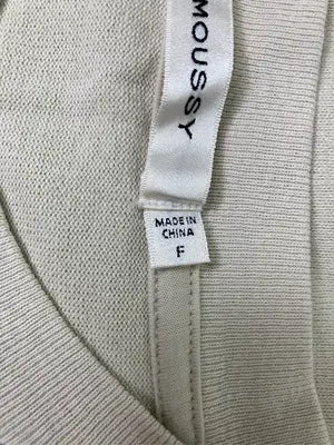 MOUSSY/マウジー/Tシャツ/カットソー/トップス/ベージュ/F