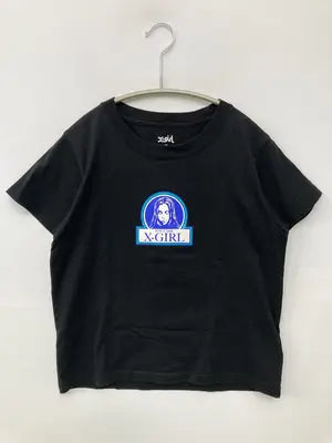 X-GIRL/エックスガール/Tシャツ/カットソー/トップス/ブラック/M