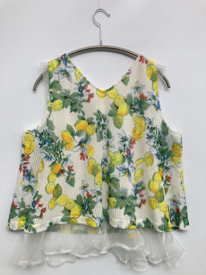 doll up oops/ドールアップウップス/ノースリーブ/トップス/イエロー