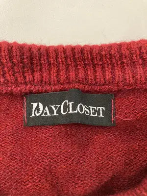 DAY CLOSET/デイクローゼット/カーディガン/ボレロ/トップス/レッド