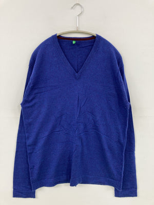 UNITED COLORS OF BENETTON/ユナイテッドカラーズオブベネトン/ニット/セーター/トップス/ブルー