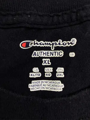 Champion/チャンピオン/Tシャツ/カットソー/トップス/ブラック/2XL