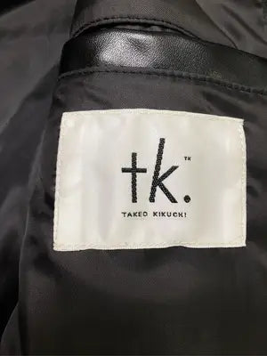 tk./ティーケー/レザージャケット/ジャケット/アウター/ブラック