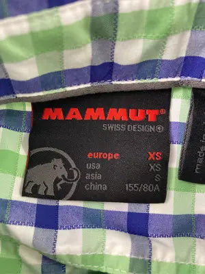 MAMMUT/マムート/シャツ/ブラウス/トップス/グリーン/XS