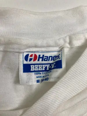 Hanes/ヘインズ/Tシャツ/カットソー/トップス/ホワイト/M