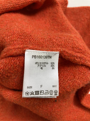 PAGEBOY/ペイジボーイ/ニット/セーター/トップス/オレンジ/F