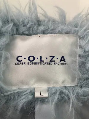 COLZA/コルザ/ノーカラージャケット/ジャケット/アウター/スカイブルー/L