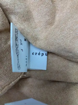 crepuscule/クレプスキュール/Tシャツ/カットソー/トップス/ベージュ/F