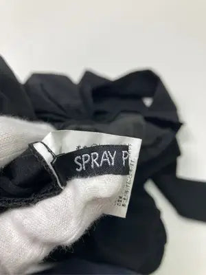 SPRAY PREMIUM/スプレイプレミアム/シャツ/ブラウス/トップス/ブラック