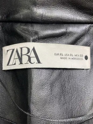 ZARA/ザラ/レザージャケット/ジャケット/アウター/ブラック/USA XL