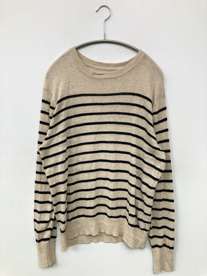 無印良品/ムジルシリョウヒン/Tシャツ/カットソー/トップス/アイボリー/XL