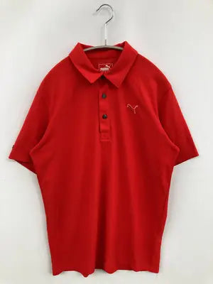 PUMA/プーマ/ポロシャツ/トップス/レッド/XS