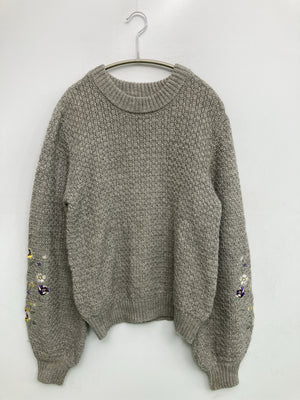 Dukkah/ドゥッカ/ニット/セーター/トップス/グレー/F