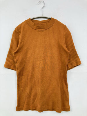 UNIQLO/ユニクロ/Tシャツ/カットソー/トップス/オレンジ/M
