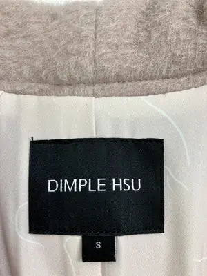 DIMPLE HSU/チェスターコート/ジャケット/アウター/ベージュ/S