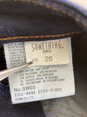 SOMETHING NEOJEAN/デニムパンツ/パンツ/ネイビー/26