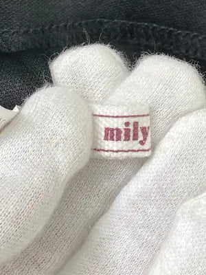 mily bilet/ワンピース/ワンピース/ドレス/ブラック/M