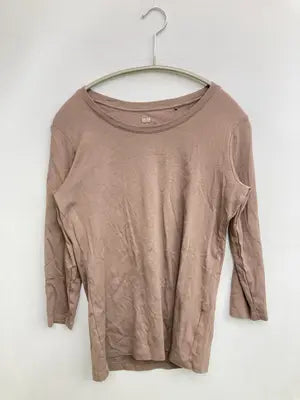UNIQLO/ユニクロ/Tシャツ/カットソー/トップス/ベージュ/M