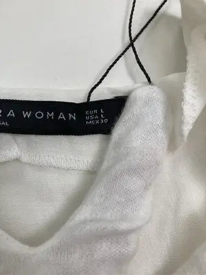 ZARA/ザラ/ワンピース/ワンピース/ドレス/ホワイト/EUR L/USA L/MEX 30