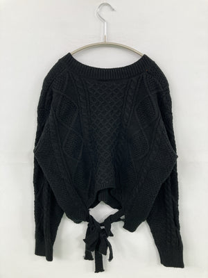 17kg/イチナナキログラム/ニット/セーター/トップス/ブラック/F