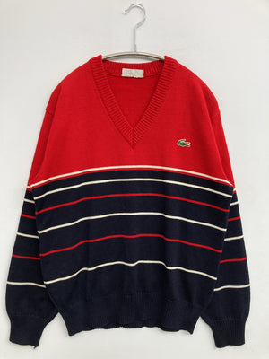 LACOSTE/ラコステ/ニット/セーター/トップス/ネイビー