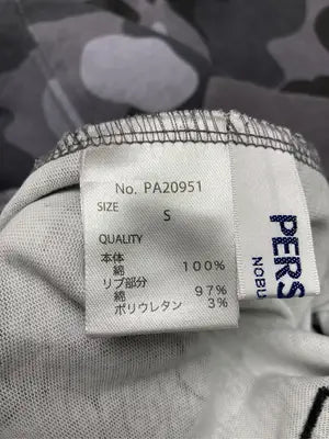 PERSON'S/パーソンズ/Tシャツ/カットソー/トップス/グレー/S