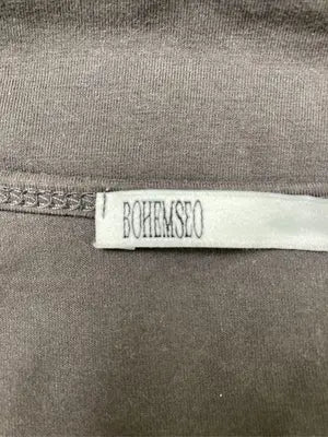 BOHEMSEO/Tシャツ/カットソー/トップス/ブラック/1