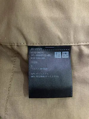UNIQLO/ユニクロ/スラックス/パンツ/ブラウン/S