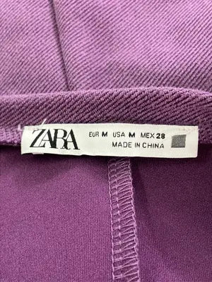 ZARA/ザラ/ワンピース/ワンピース/ドレス/パープル/M