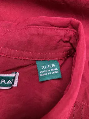 CUBAVERA/キューバベラ/シャツ/ブラウス/トップス/レッド/XL