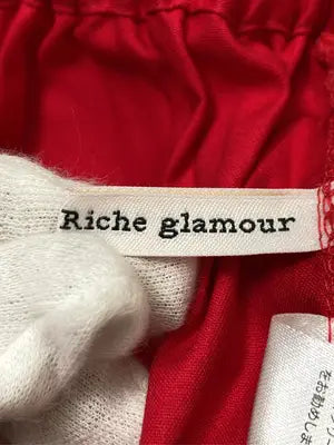 Riche glamour/リシェグラマー/ロングスカート/スカート/レッド/M