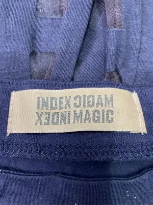 INDEX MAGIC/Tシャツ/カットソー/トップス/ネイビー/M