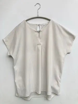 GLACIER/グラシア/Tシャツ/カットソー/トップス/ホワイト/S
