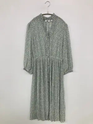 UNIQLO/ユニクロ/シャツワンピース/ワンピース/ドレス/ライトグリーン/M