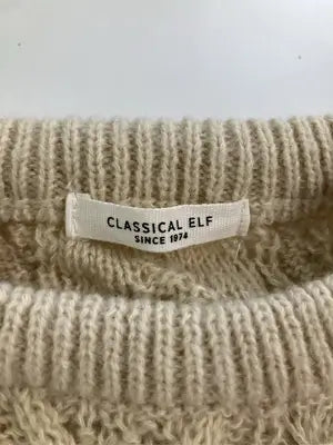 CLASSICAL ELF/クラシカルエルフ/ニット/セーター/トップス/ベージュ/S