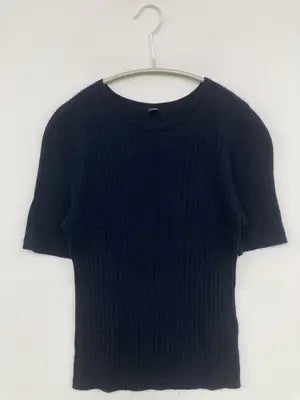 UNIQLO/ユニクロ/ニット/セーター/トップス/ブラック/M
