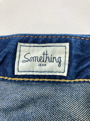 SOMETHING/サムシング/デニムパンツ/パンツ/ブルー/24X25