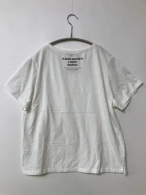 earth music&ecology/アースミュージックアンドエコロジー/Tシャツ/カットソー/トップス/ホワイト/M