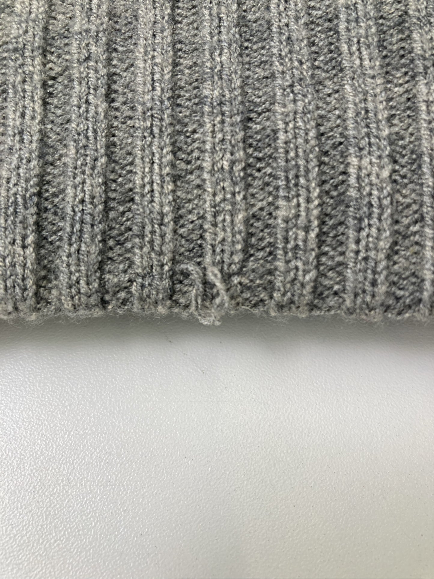 PLUS ONE/プラスワン/ニット/セーター/トップス/グレー/LARGE