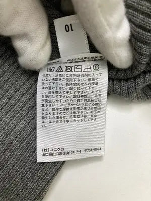 UNIQLO/ユニクロ/ニット/セーター/トップス/グレー/L