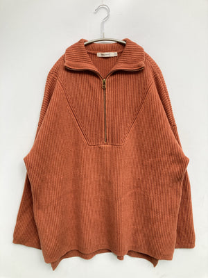 MOUSSY/マウジー/ニット/セーター/トップス/ブラウン/F