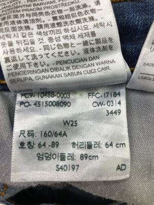 Levis/リーバイス/デニムパンツ/パンツ/ネイビー/W25